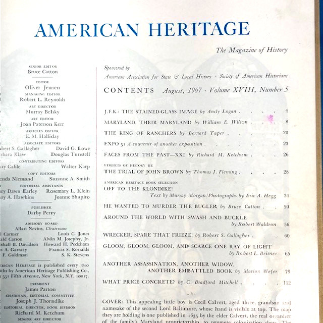 American Heritage, Hardcover Books, Apprx 100 pages each, 1962 & 67’s “YOU PICK”