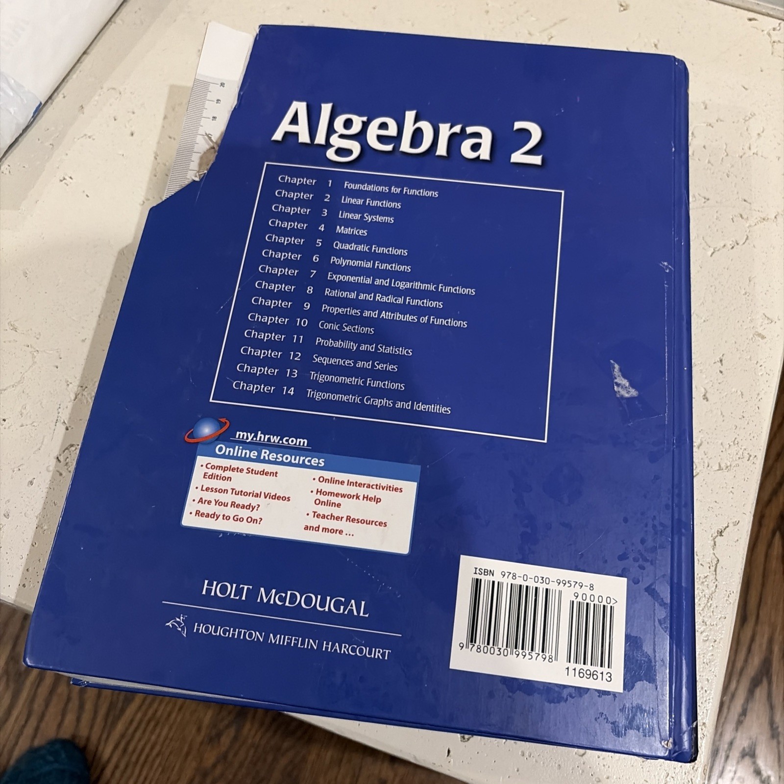 Holt McDougal Algebra 2 Teachers Edition 2011