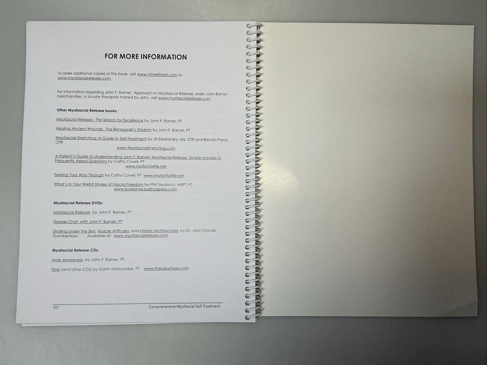 Comprehensive Myofascial Self Treatment – your path to authentic healing & pain