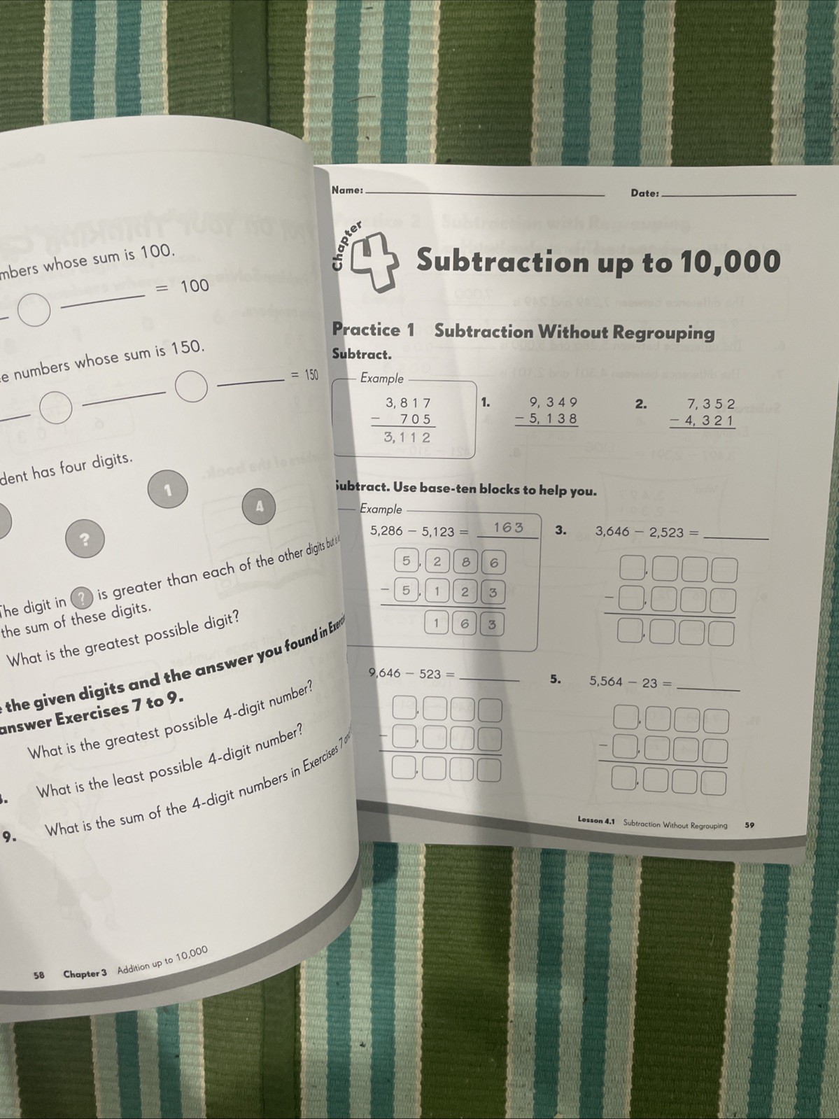 Math in Focus: Singapore Math: 3rd Grade Student Textbook and Workbook, 3A & 3B