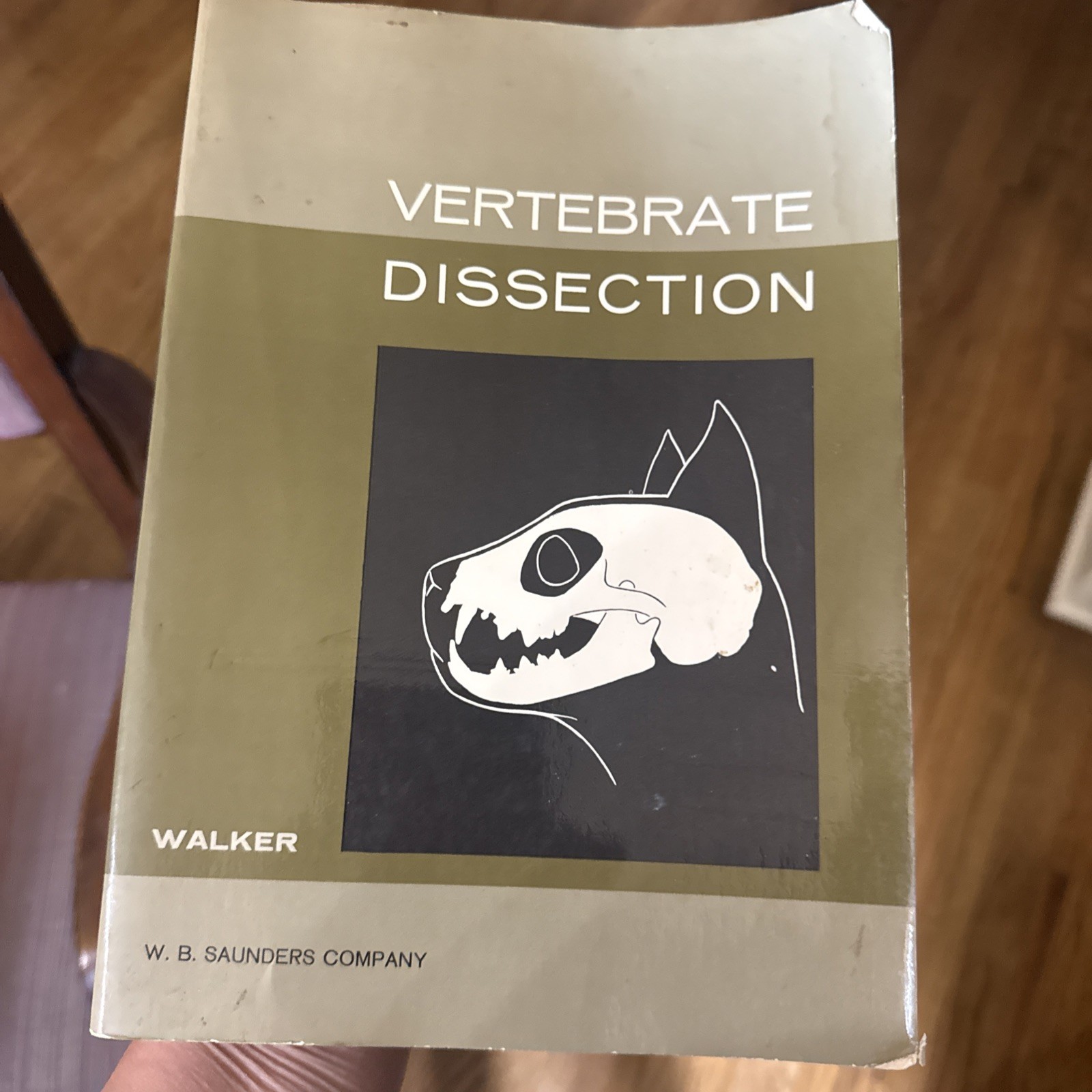 Vertebrate Dissection by Warren Walker Fourth Edition 1970