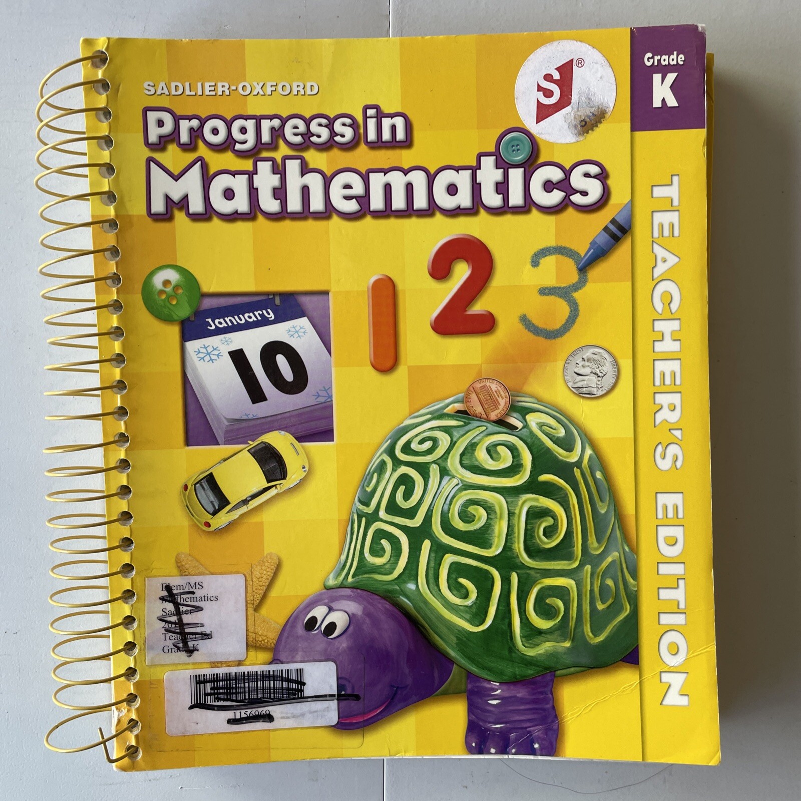 Sadlier-Oxford Progress in Mathematics Teacher’s Edition Grade K