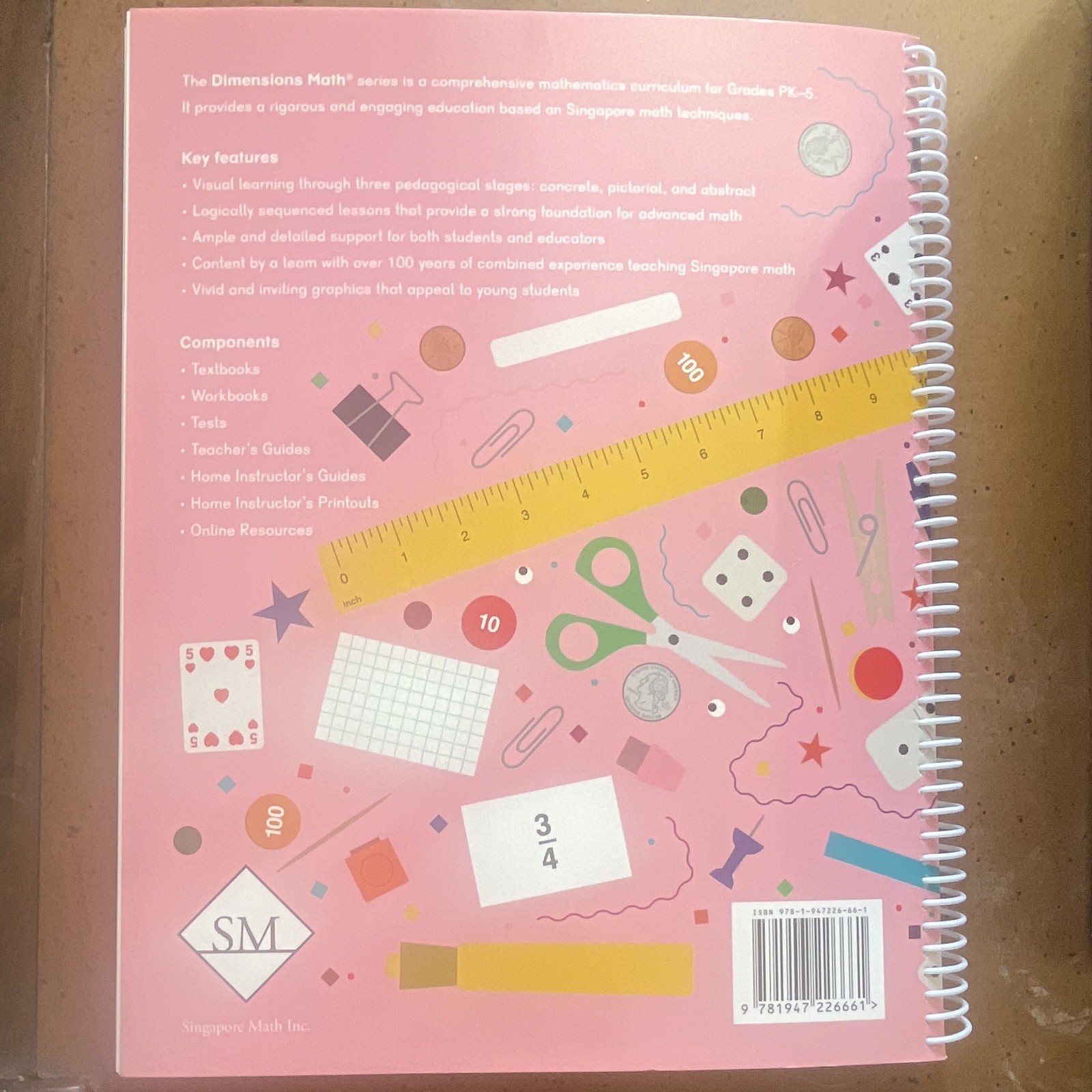 Singapore Math Dimensions Math Home Instructor’s Guide 5A Spiral English