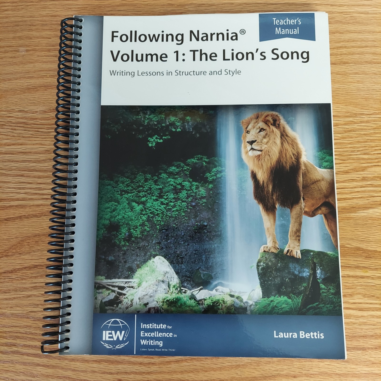 IEW Following Narnia Volume 1: The Lion’s Song Teacher’s Manual