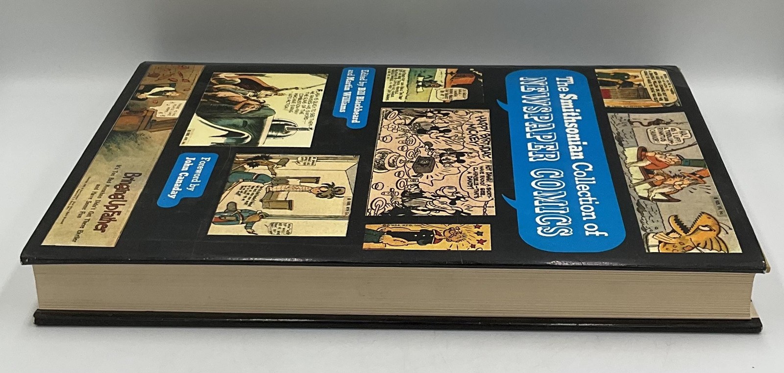 Vintage Smithsonian Collection Of Newspaper Comics Blackbeard HC Black 1977 USA