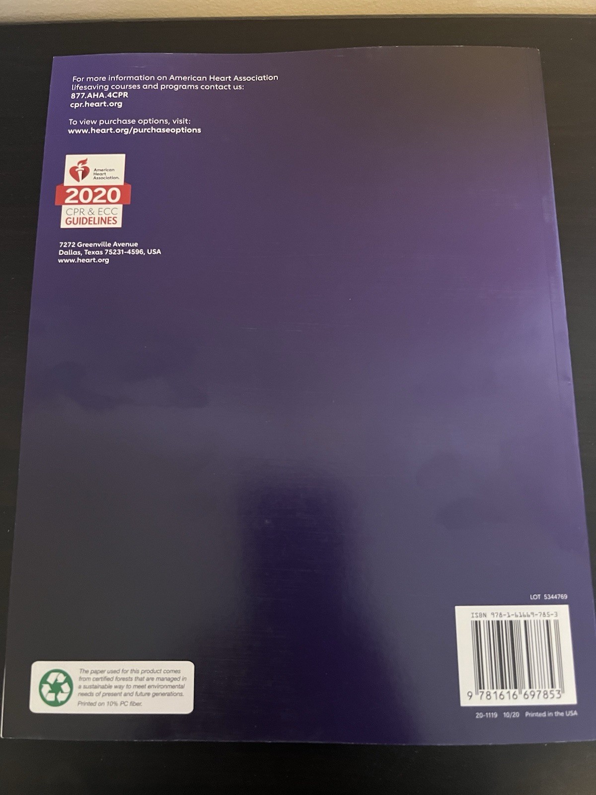Brand NEW PALS Pediatric Advanced Life Support Provider Manual 2020 AHA CPR ECC