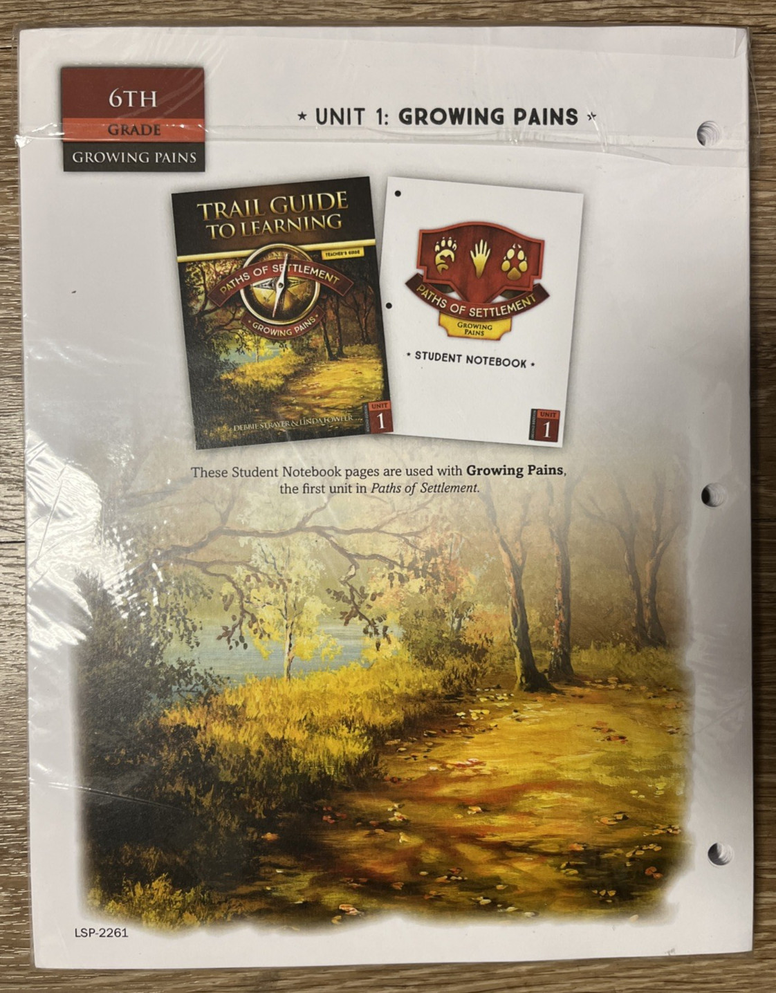 Paths of Settlement: Growing Pains 6th Grade Unit 1 Student Notebook 2017 – NEW
