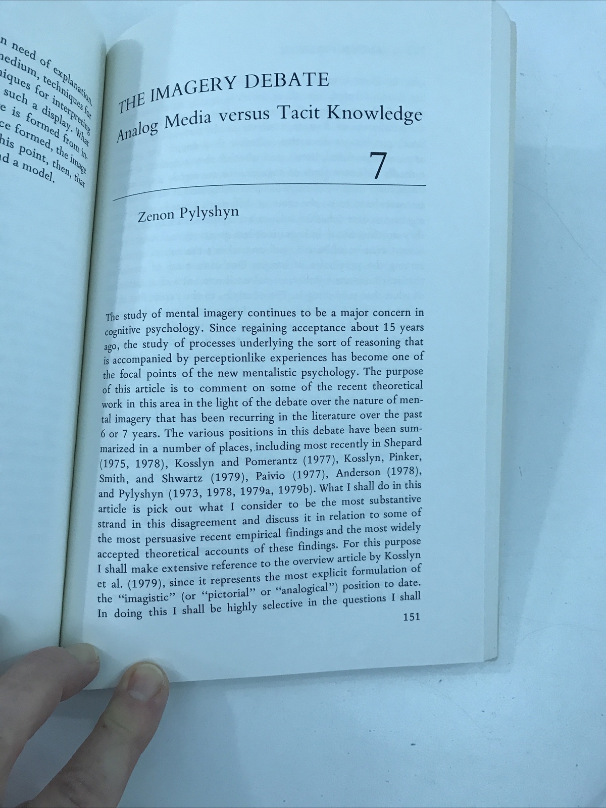 Imagery – Ned Block (Paperback, 1982)