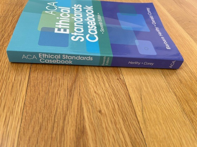 ACA Ethical Standards Casebook 7th Edition by Herlihy, Corey – Paperback -UNREAD