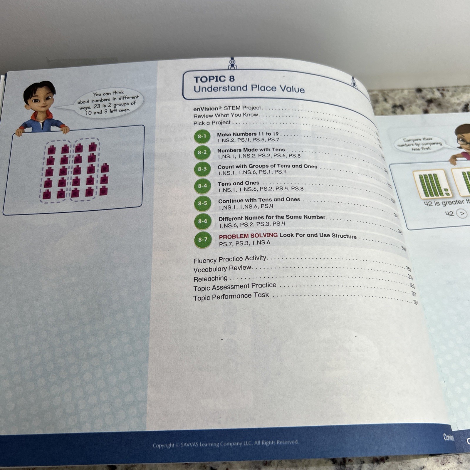 Envision Mathematics Indiana Grade 1 Volume 2 (2023) Savvas Learning Company
