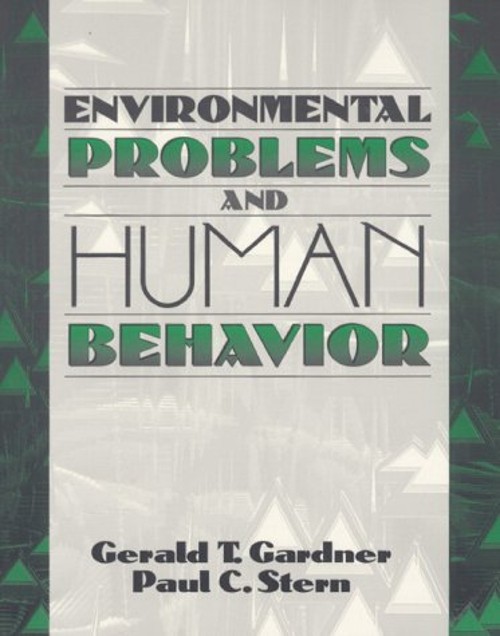 Environmental Problems and Human Behavior Paul C., Gardner, Geral