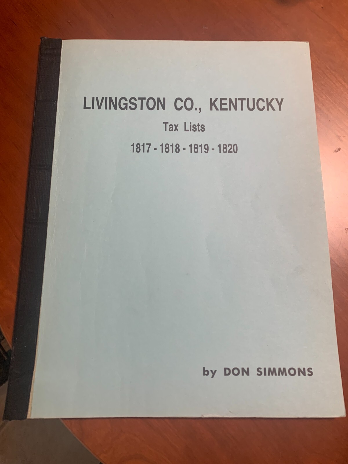 Livingston CO., Kentucky Tax Lists 1817 -1818-1819-1820