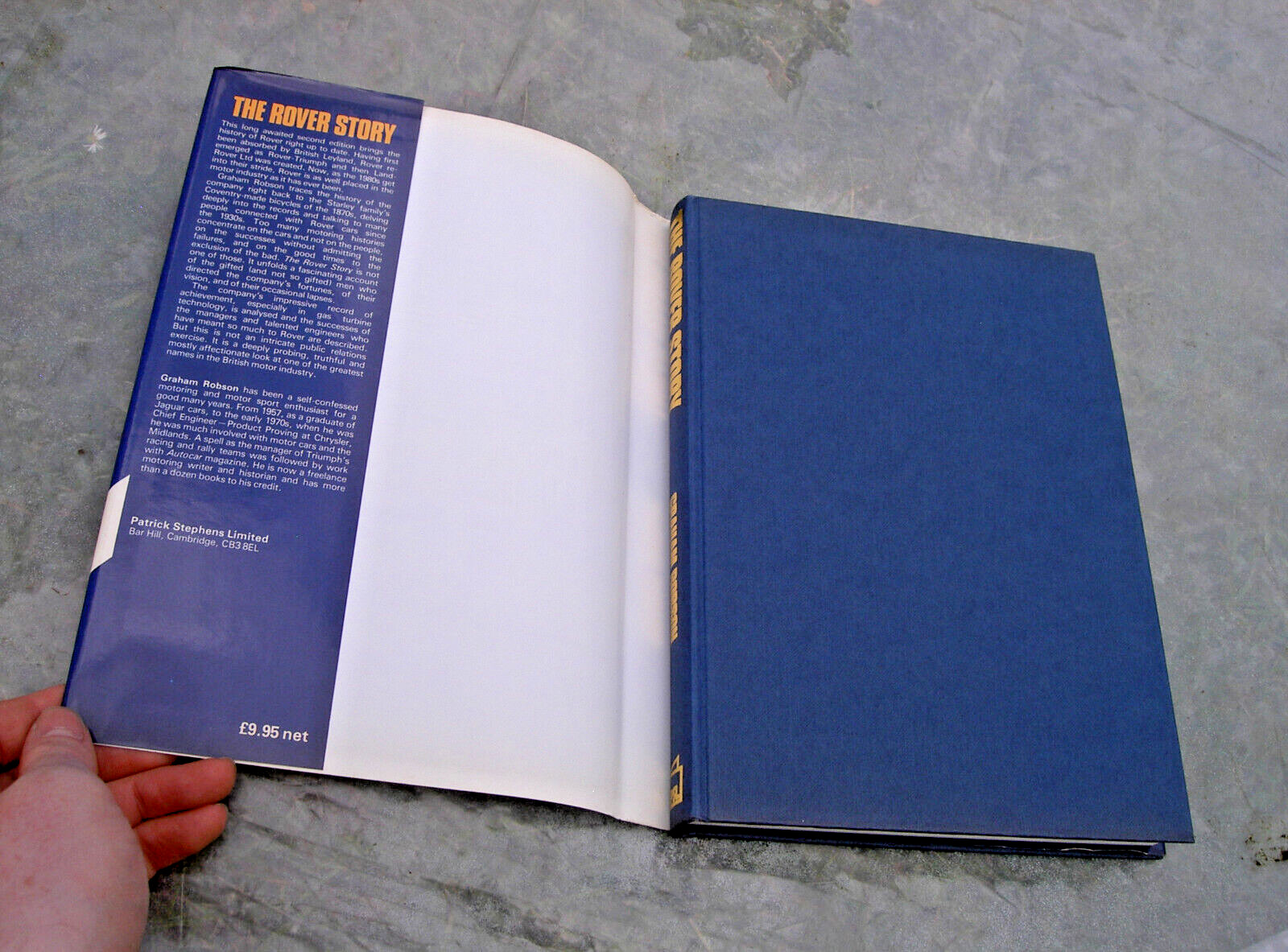 *VGC* THE ROVER STORY GRAHAM ROBSON 2ND EDITION 1982