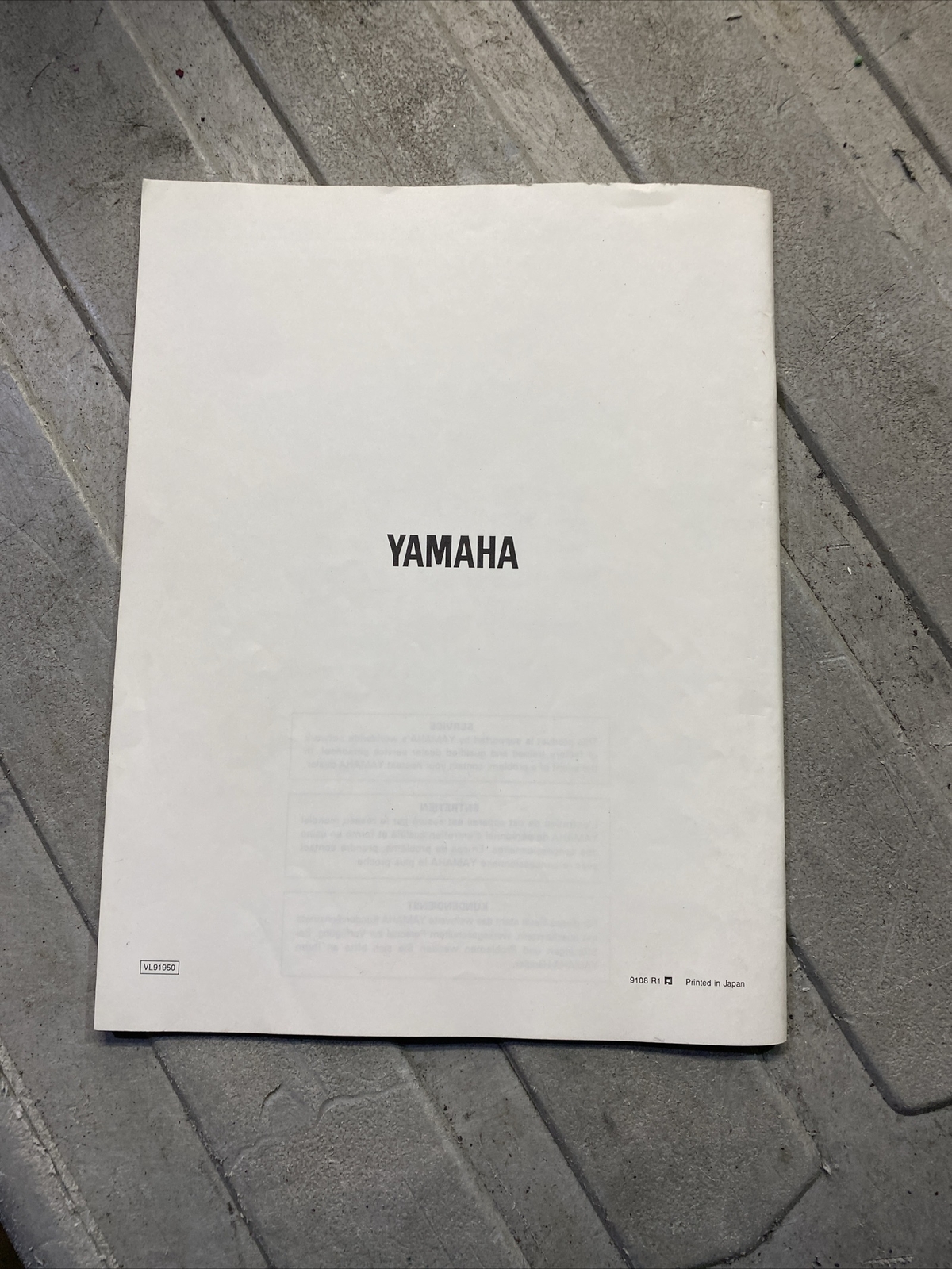 Yamaha MT120 Multitrack Cassette Recorder Instruction Manual: 80 Pages Original