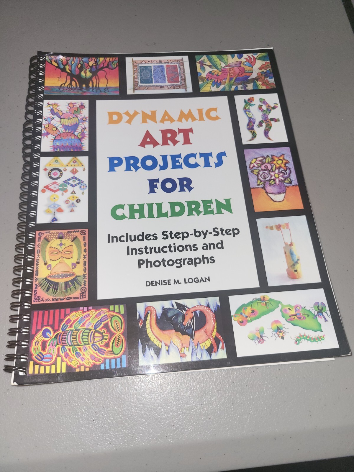 Dynamic Art Projects for Children by Denise Logan (2005, Spiral)