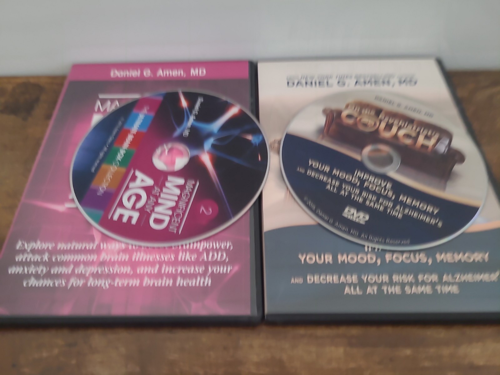 The Ultimate Brain Box X by Daniel G. Amen (2015, DVD)