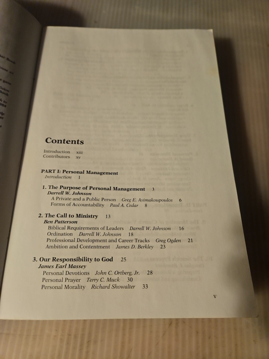 Vintage 1997 “Leadership Handbook of Management & Administration” James Berkley