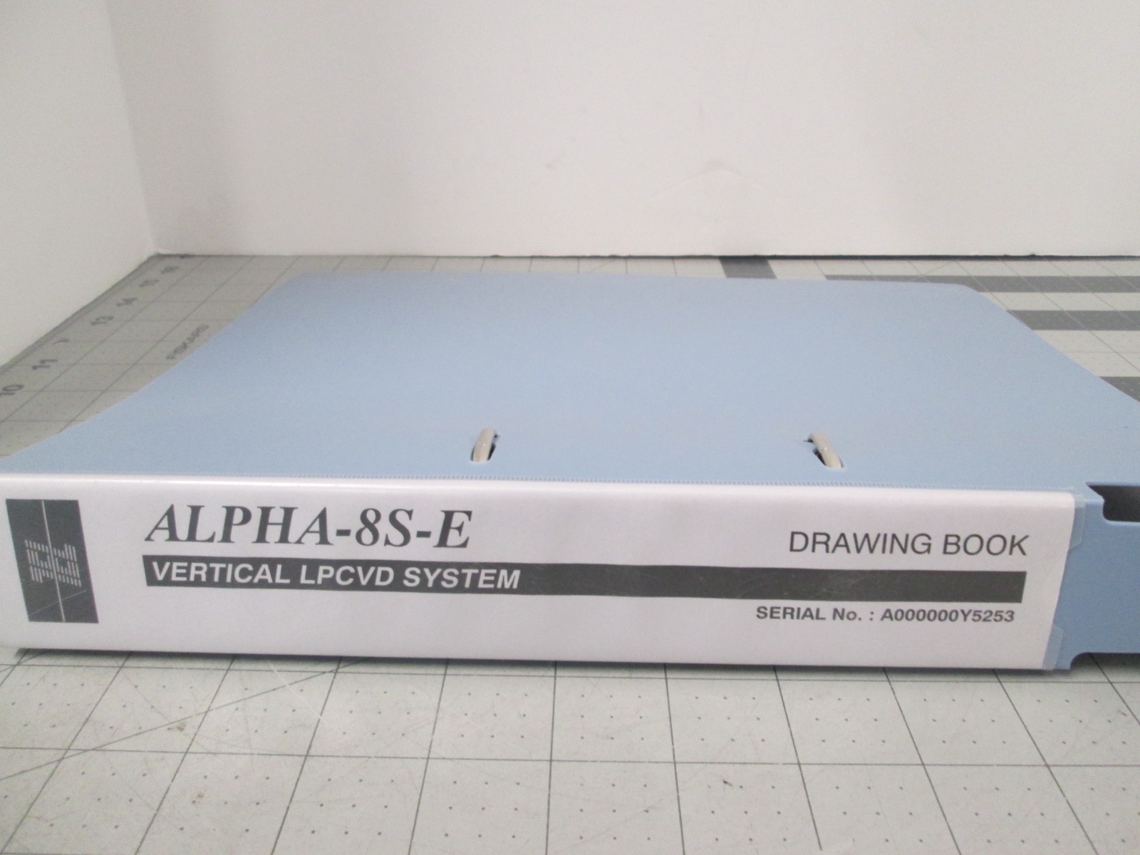 TEL Tokyo, ALPHA-8S, Drawing Book, REV 1.0, 2197-511330-21, Used