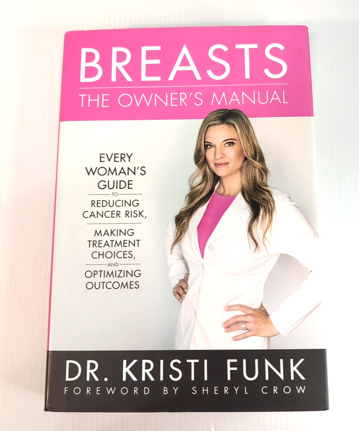 Breast Health Care Self Help Guide Book Dr Kristi Funk Reduce Risk Treatment HC