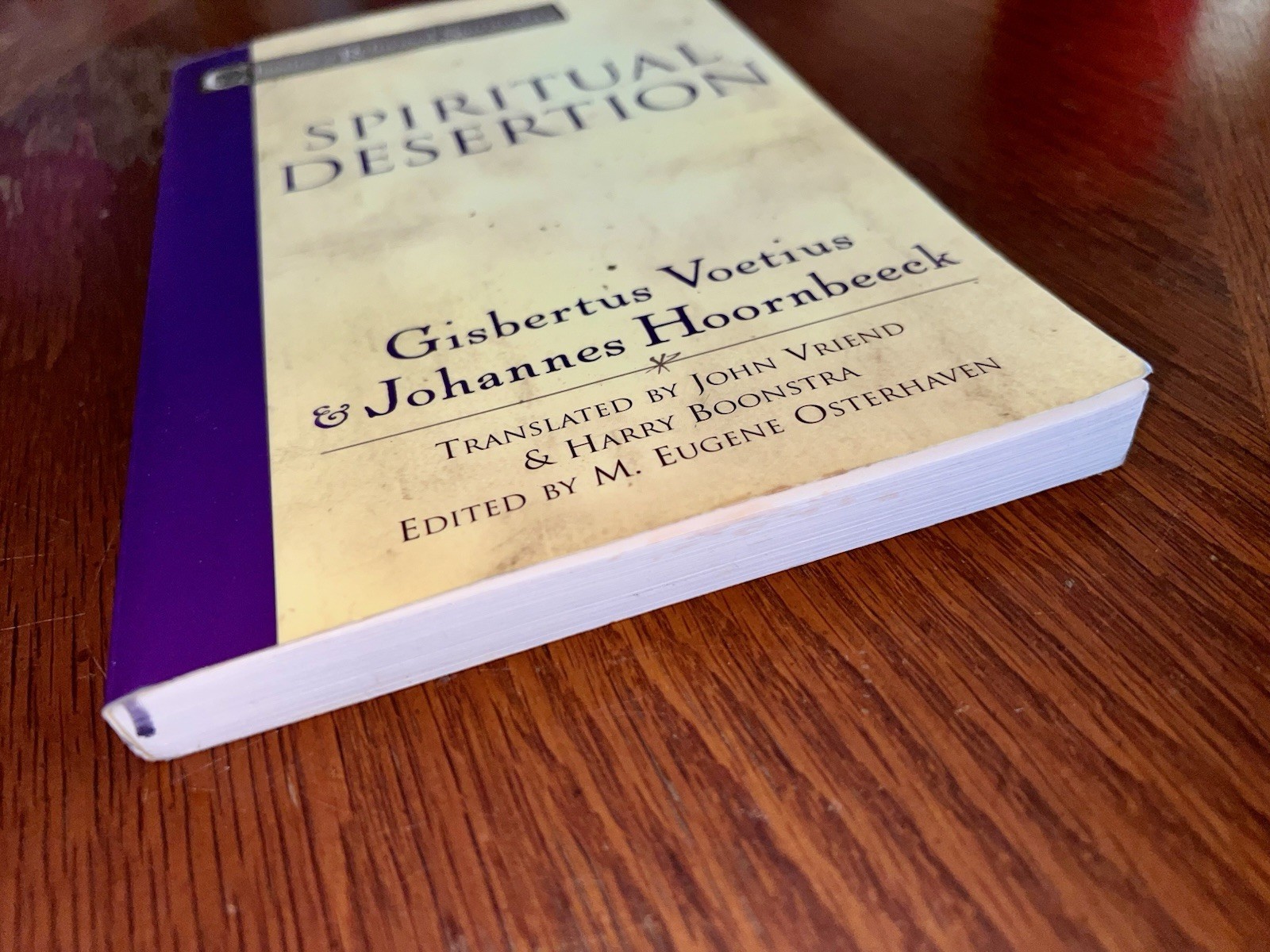 Theology Spiritual Desertion Reformed Classics Voetius Hoornbeeck BAKER Academic