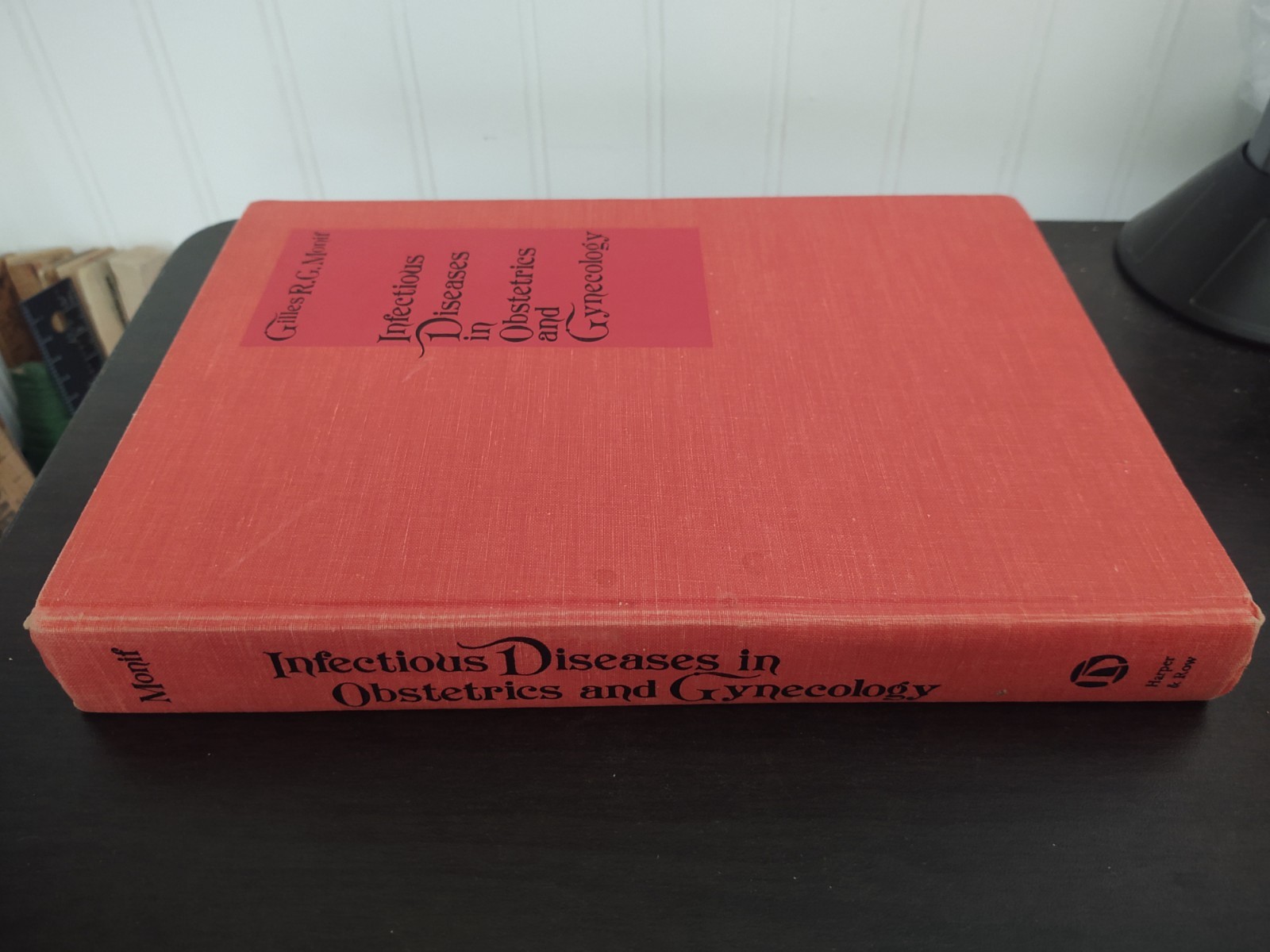 Infectious Diseases in Obstetrics and Gynecology 1974 Monif Hardcover