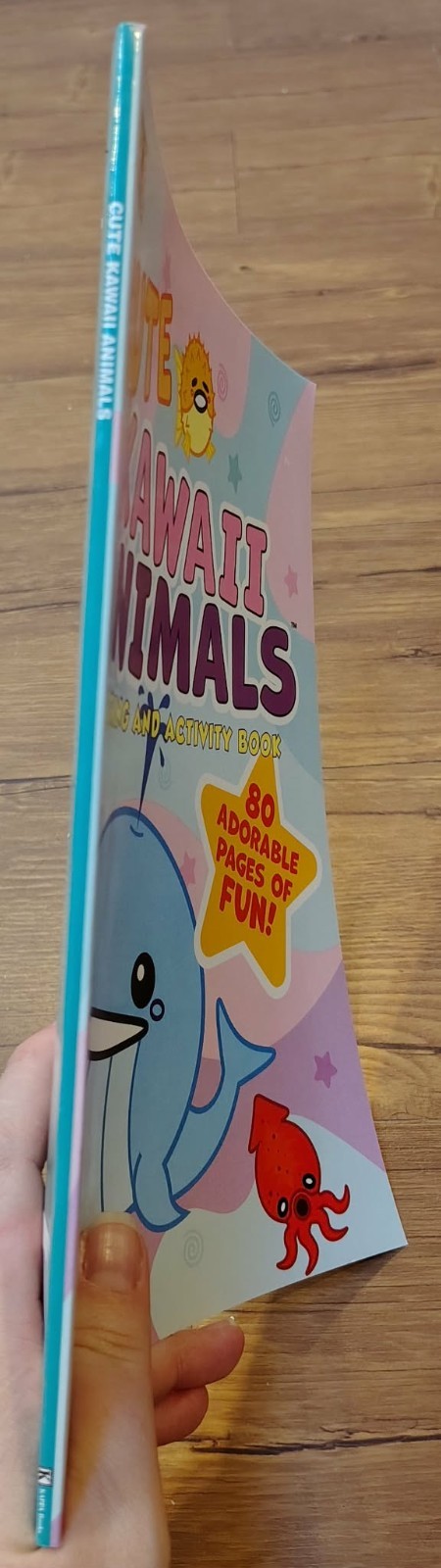 Cute Kawaii Animals Coloring and Activity Book 80 Adorable pages of Fun