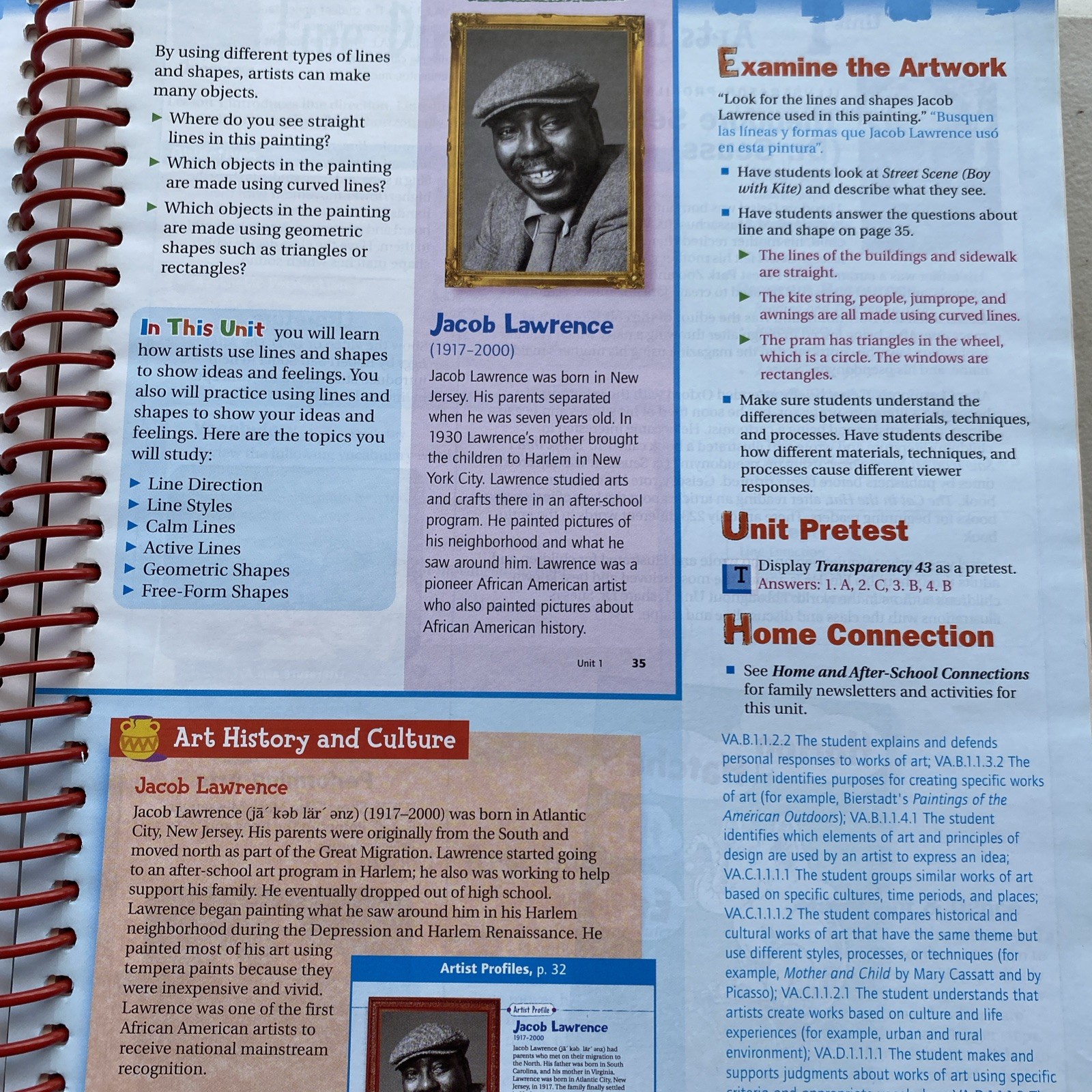 SRA Art Connections Teacher Edition Set Levels 1 2 3 & 5 Florida McGraw-Hill