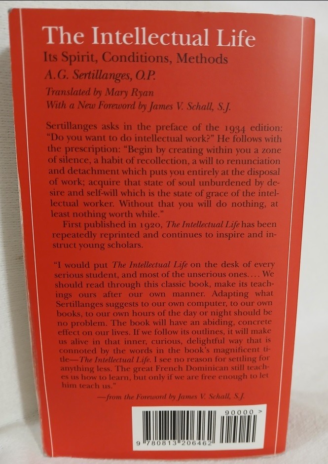 Intellectual Life, The – Its Spirit, Conditions, Methods Ppb Scholar Motivation