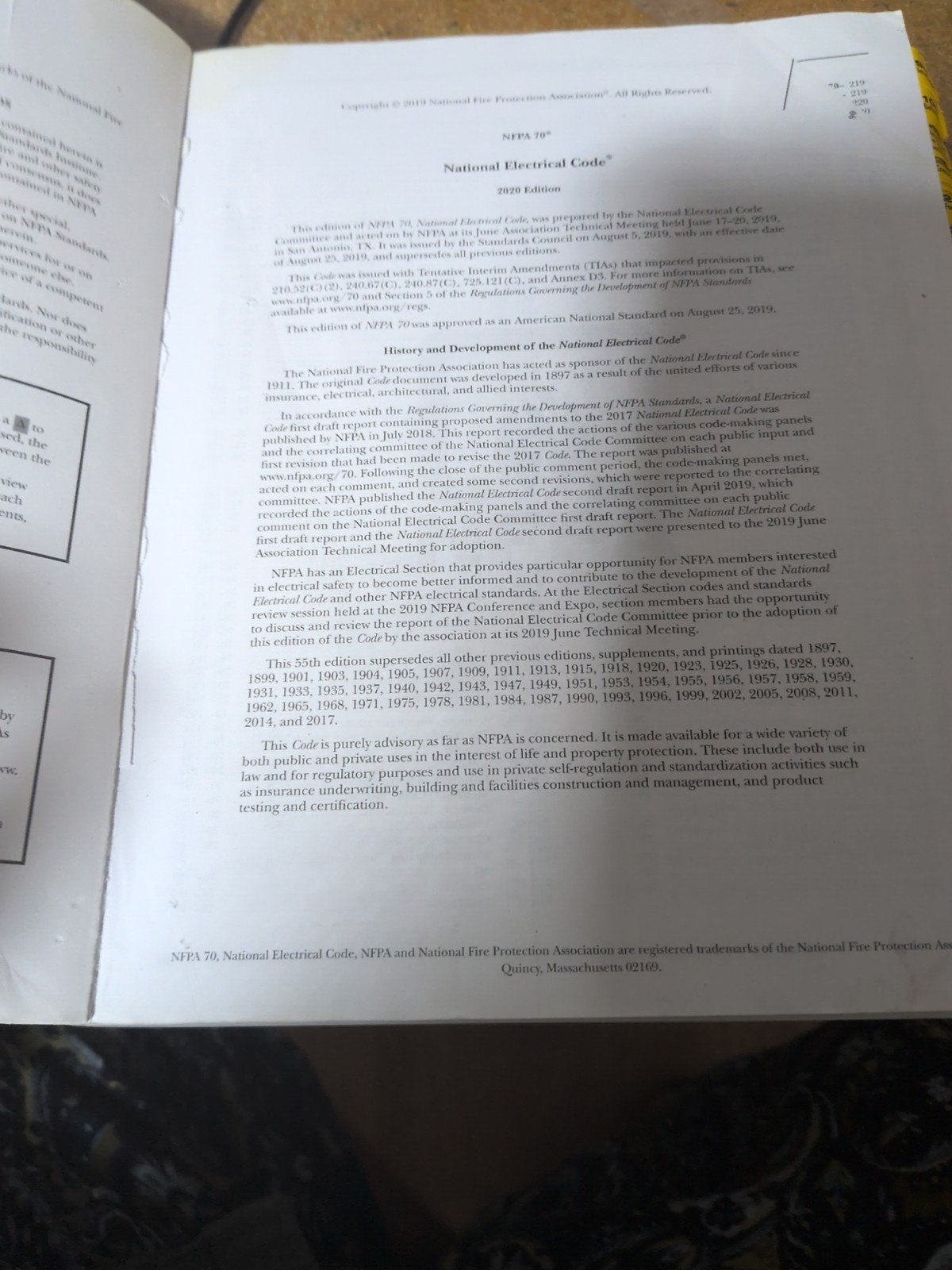 National Electrical Code by National Fire Protection Association (2019, Trade…