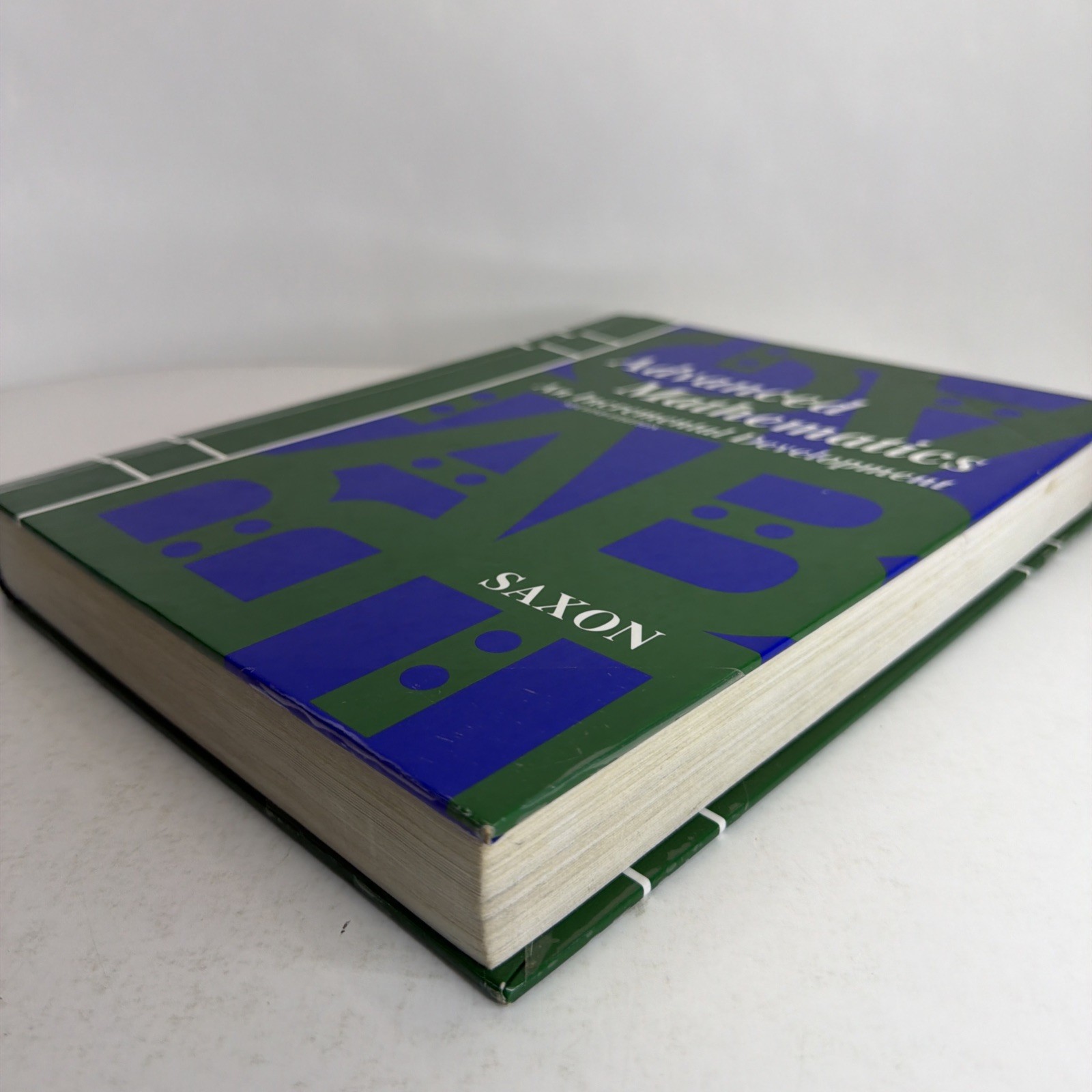 Advanced Mathematics: An Incremental Development 2nd Ed. 1996 Hardcover Saxon