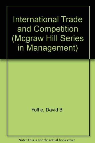International Trade and Competition (MCGRAW HILL SERIES IN MANAG