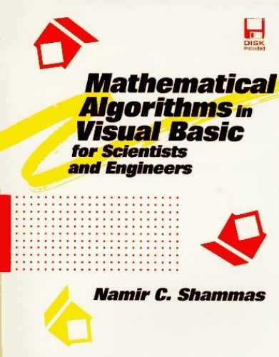 Mathematical Algorithms in – Paperback, by Shammas Namir Clement – Very Good