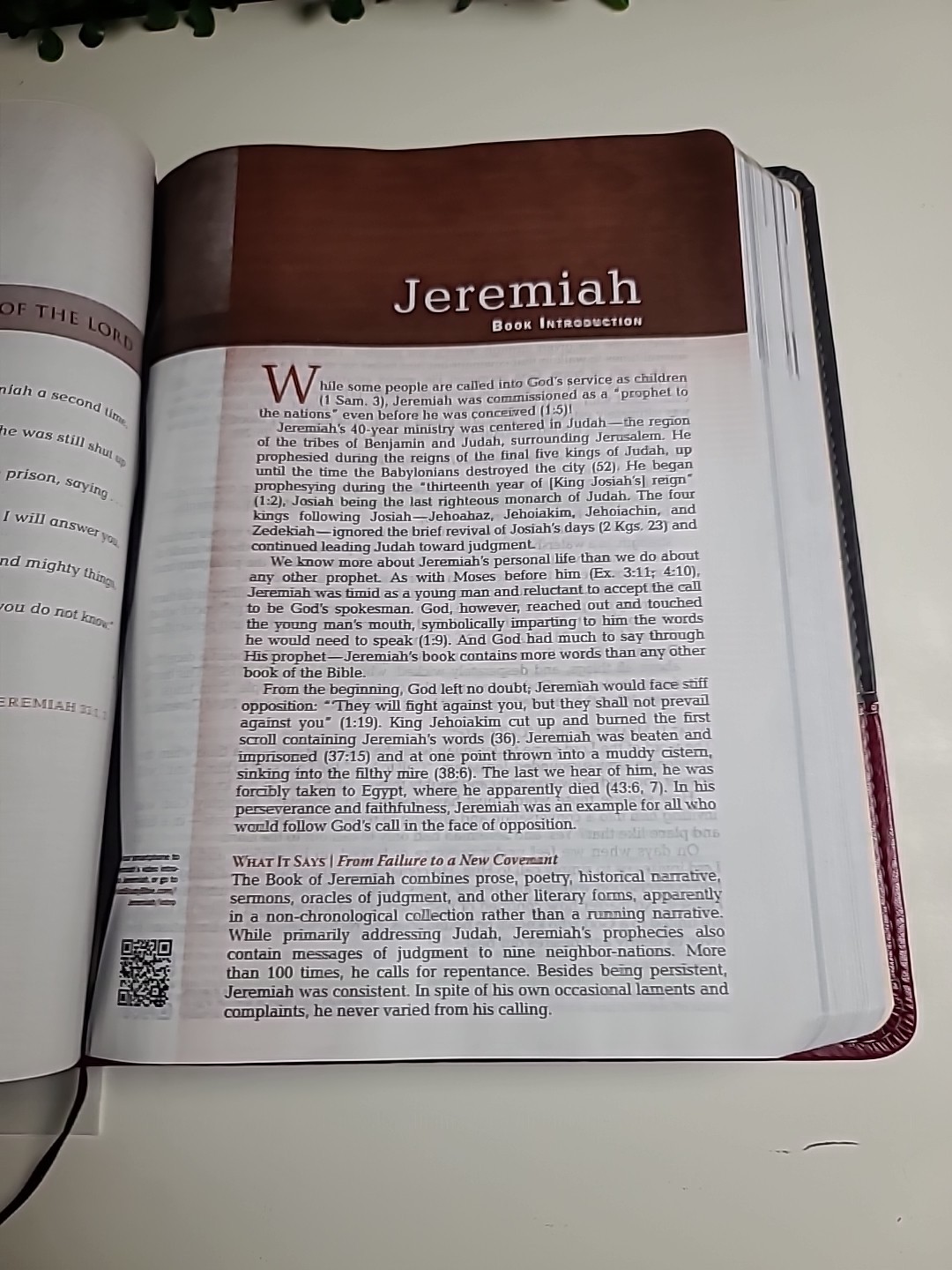 . David JeremiahThe Jeremiah Study Bible, NKJV: Charcoal/Burgundy LeatherLuxe®: