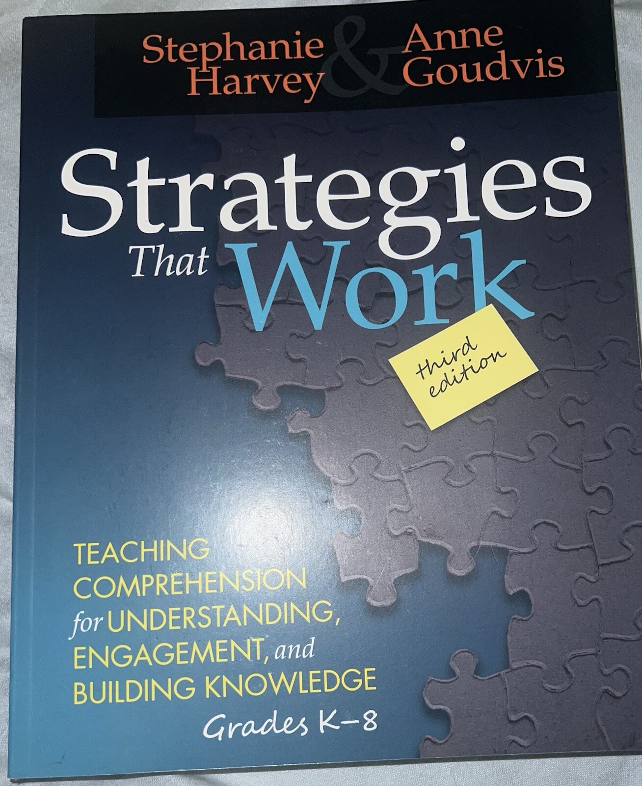 Strategies That Work – Teacher Education Textbook