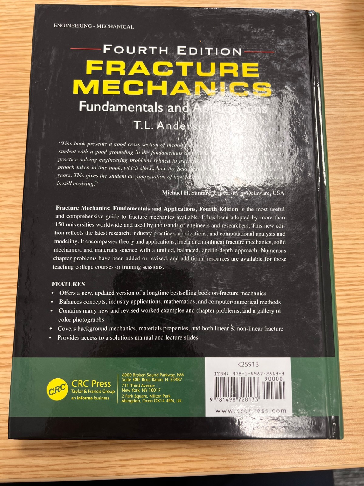 Fracture Mechanics: Fundamentals and Applications, Fourth Edition, 4th