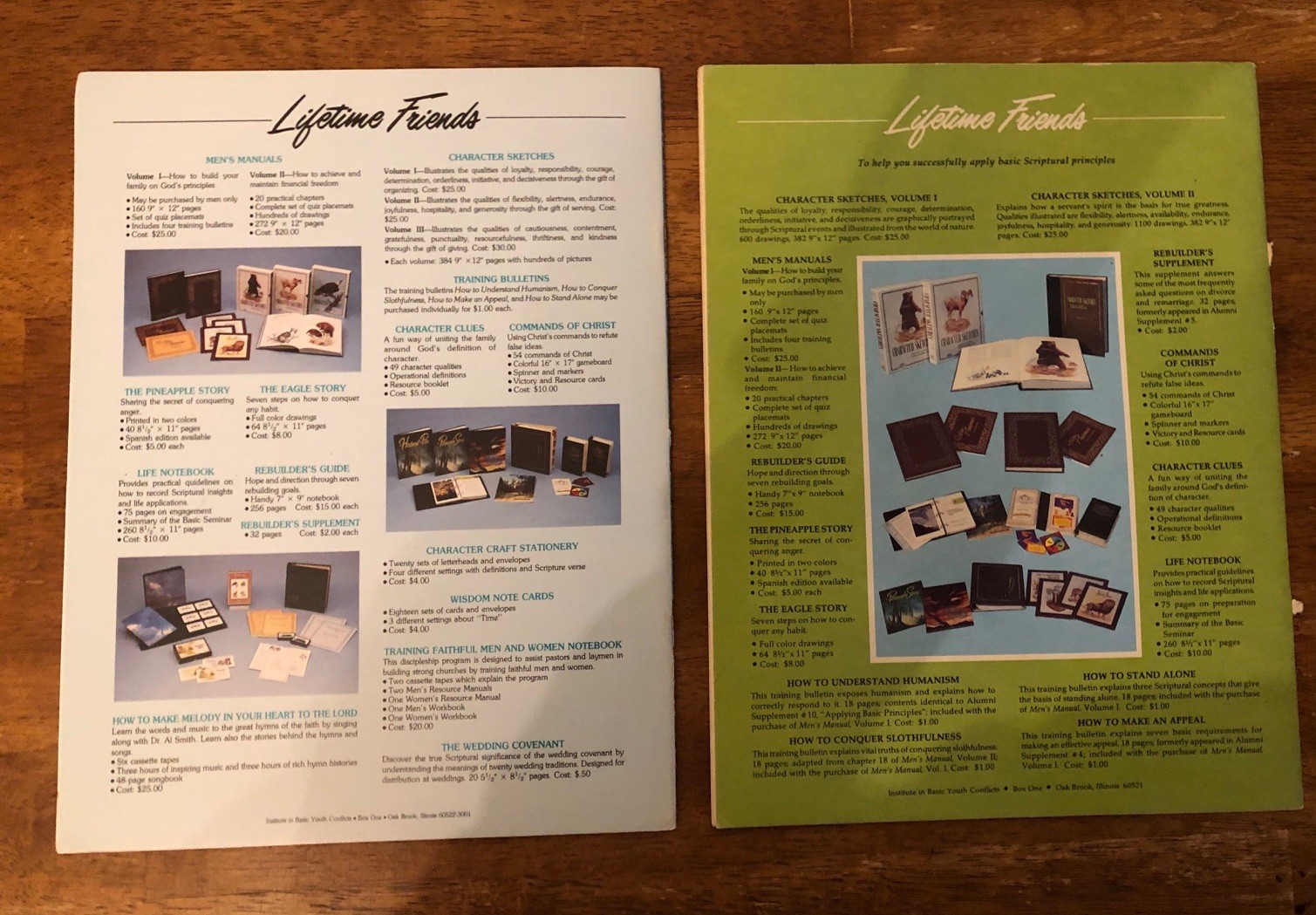 5 1980s Institute In Basic Life Principles/Youth Conflict Booklets (Read)