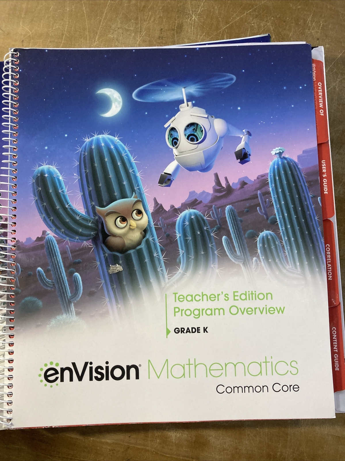 enVision Mathematics Common Core Teacher’s Ed. Gr. K Vol 1 Program Overview Lot