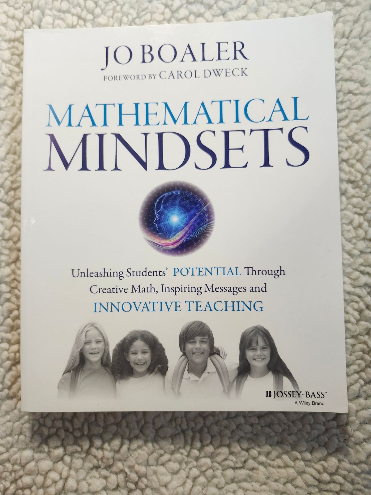 Jo Boaler Mathematical Mindsets Paperback 2016 Education Math Growth Mindset