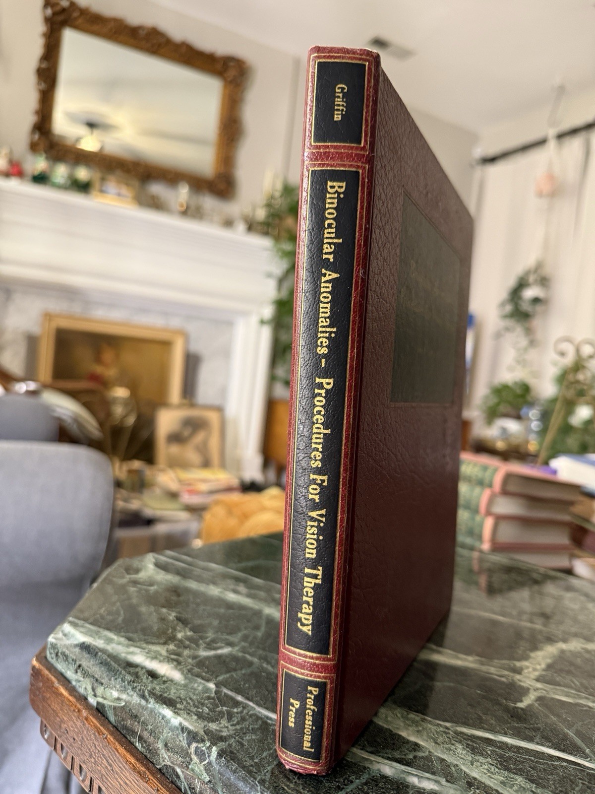 Binocular Anomalies by John R. Griffin Hardcover 1976 Professional Press Signed