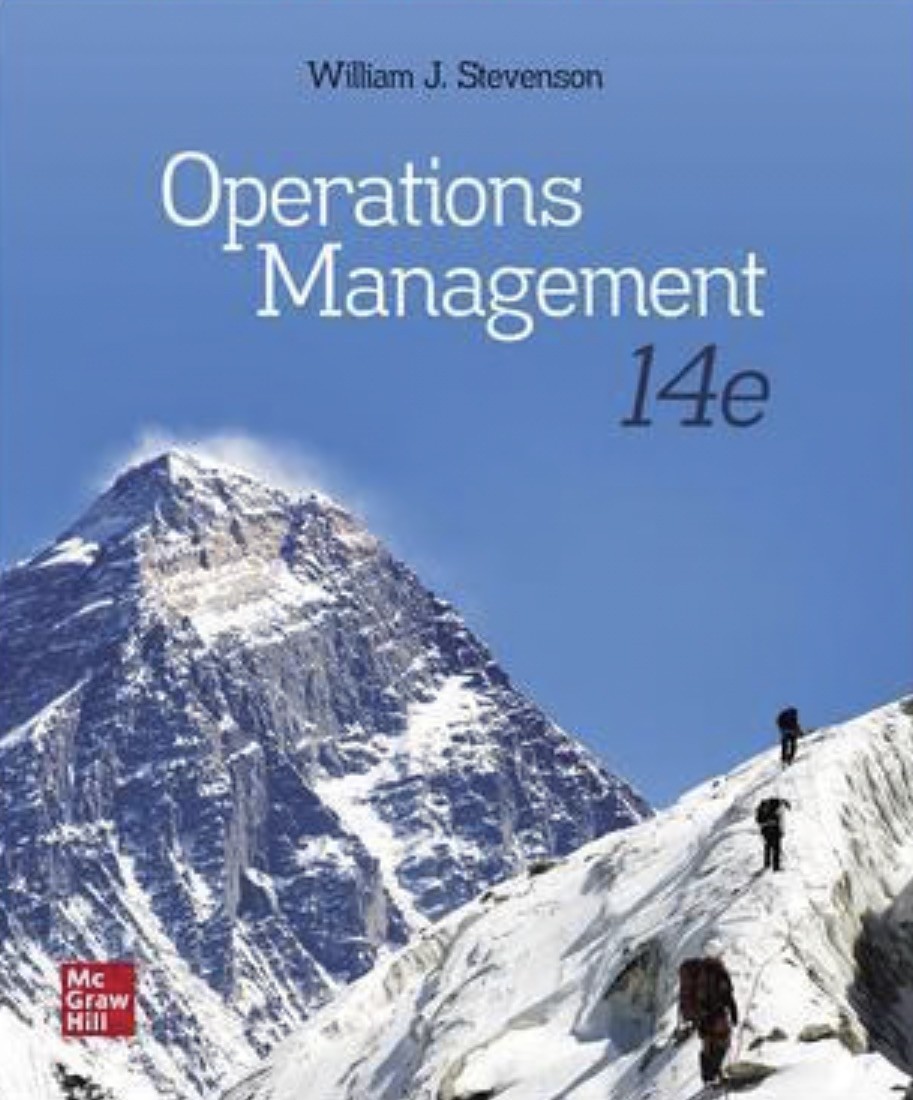 Operations Management 14e William J. Stevenson