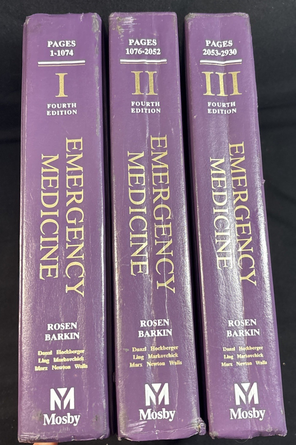 Emergency Medicine Concepts and Clinical Practice Volume 1-3 – 4th Edition ROSEN
