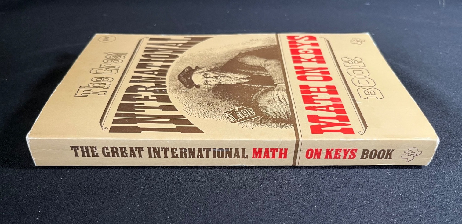 The Great International Math on Keys Paperback 1976 Texas Instruments TI-83 Plus