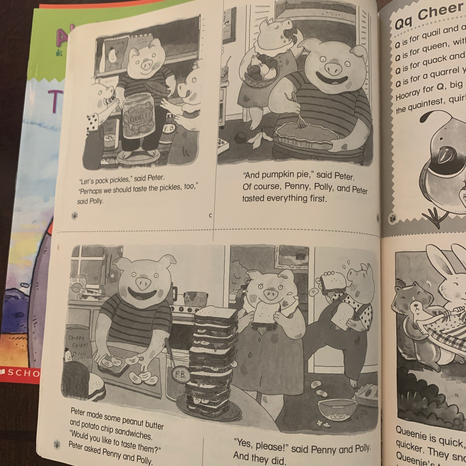 Scholastic AlphaTales Book Set – 24 Books, missing 0 and P. With Teaching Guide