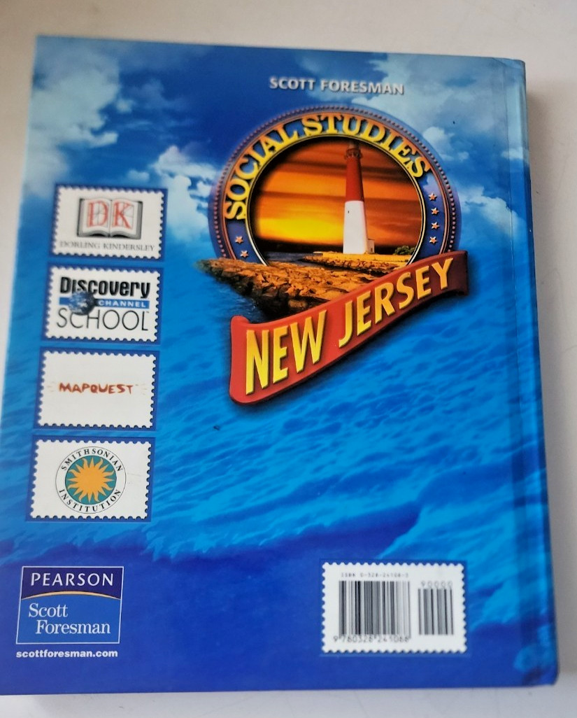 Scott Foresman Social Studies Student Text ages 9-12 Grade 3-5 New Jersey