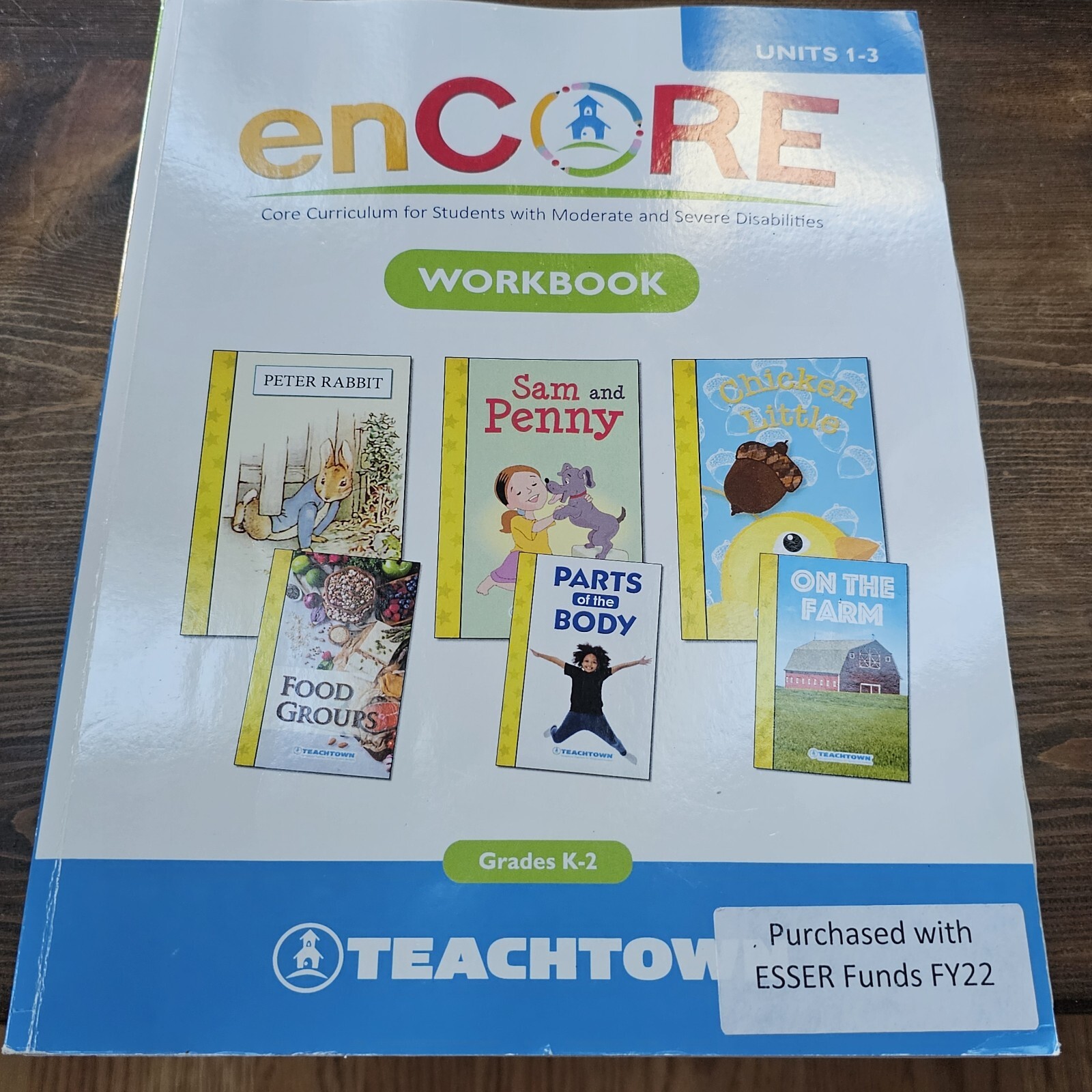 Teachtown enCORE Teacher Guide Workbook Assessment Manual Units 1-3 Grades K-2