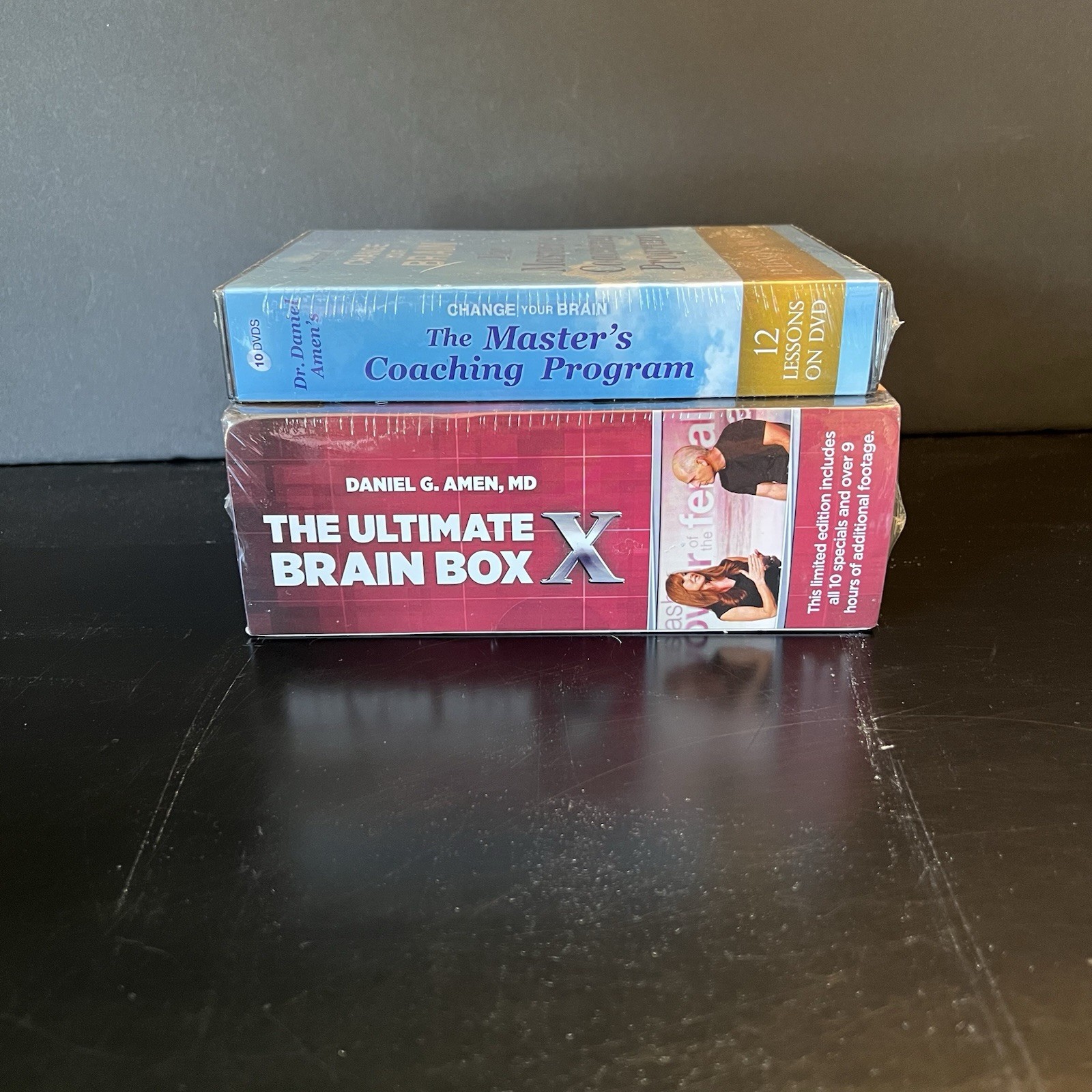 New The Ultimate Brain Box X DVD Set & Change Your Brain Set | Daniel G. Amen