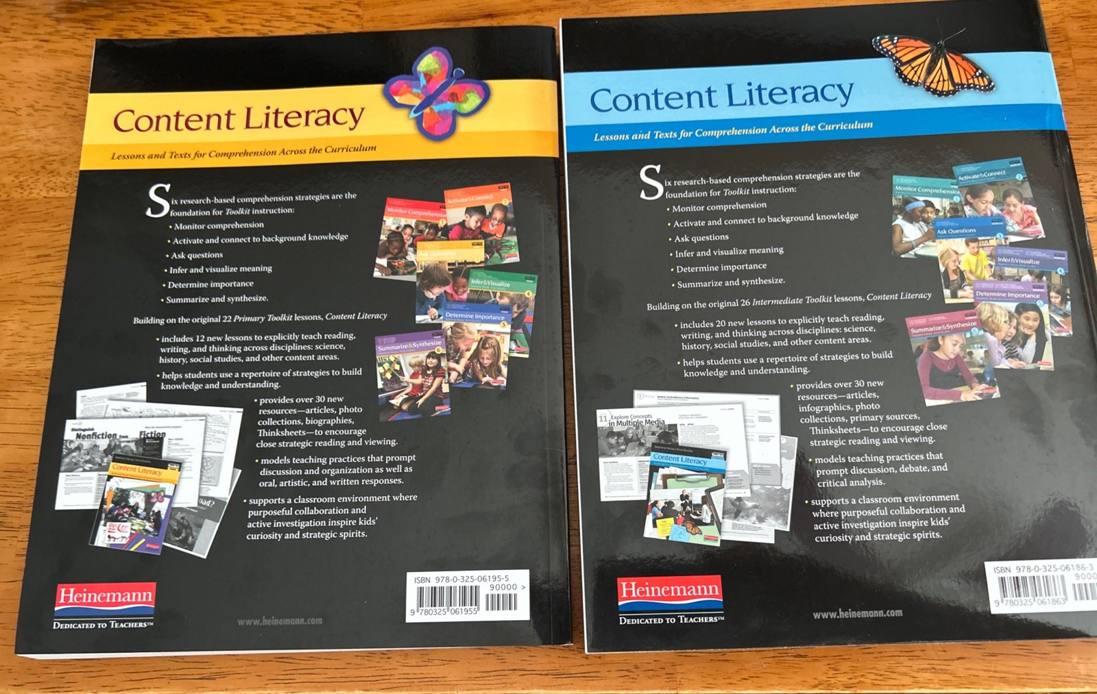 CONTENT LITERACY Primary & Intermediate Books By Stephanie Harvey Anne Goudvis