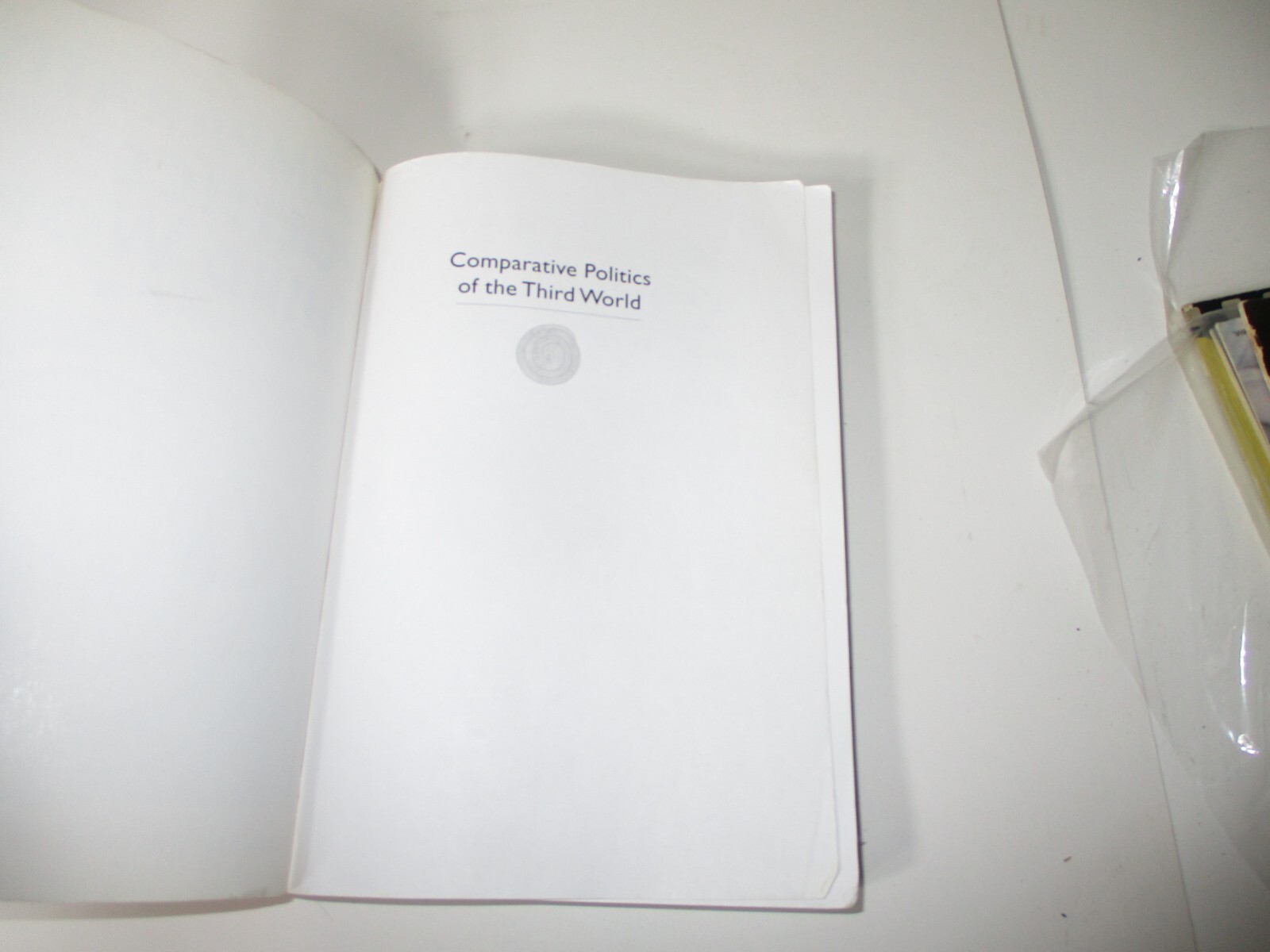 Comparative Politics of the Third World : Linking Concepts and Cases GREEN