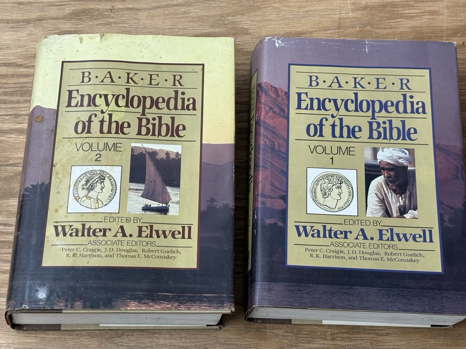 Baker Encyclopedia of the Bible 2 Volume Set 1988 Elwell Theology Hardcover