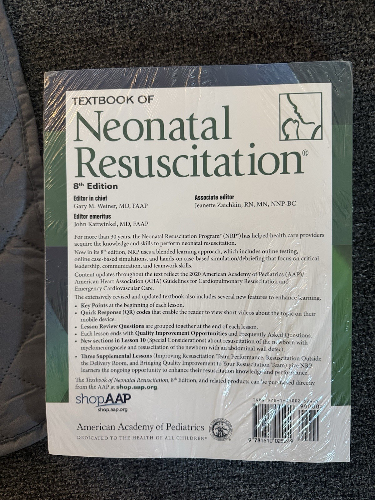 Nrp Ser.: Textbook of Neonatal Resuscitation by American Heart Association…